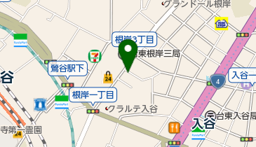 ヘアーサロンアライの地図画像