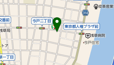 HAIRSALONINAMOTOの地図画像