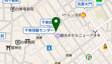 ニュープラザの地図画像