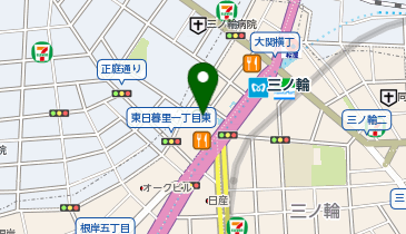 台東区役所 社会教育センター・社会教育館 根岸の地図画像