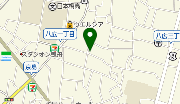 小倉医科工業株式会社の地図画像