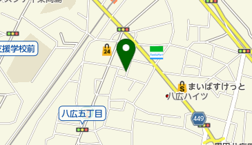 小林印刷の地図画像