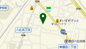 有限会社マトイ印刷の地図画像