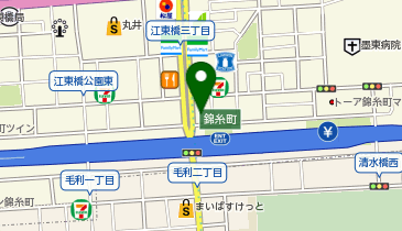 カギの救急車錦糸町店の地図画像