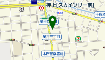 吉田硝子株式会社の地図画像
