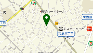 株式会社向島電化ハウスの地図画像