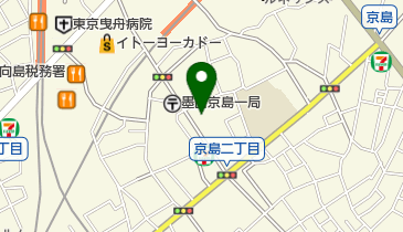 有限会社立川電気の地図画像