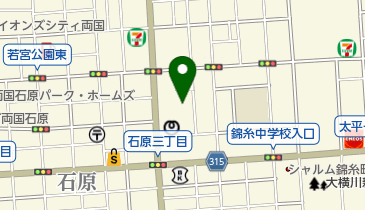 カトリック東京大司教区 本所教会の地図画像