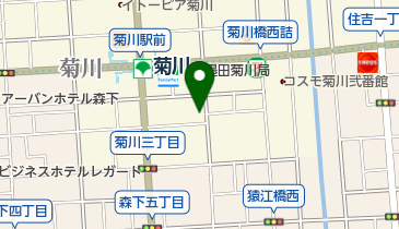 有限会社北原商会の地図画像