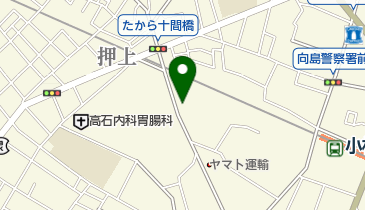かりがねモータースの地図画像