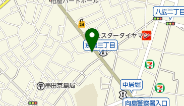 宮原ガラス城東営業所の地図画像