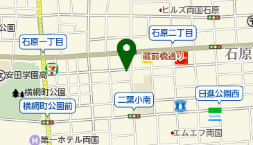 中ノ郷信用組合 石原支店の地図画像