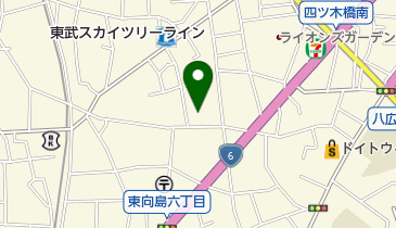 高木水道工業所の地図画像