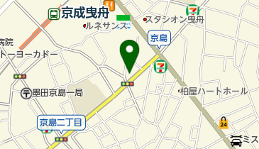 ピザーラ墨田店の地図画像