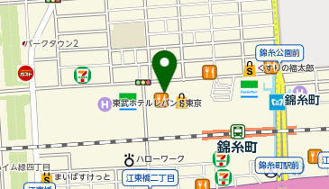 アルカキット錦糸町の地図画像