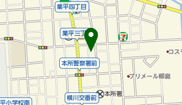 東鋼材株式会社の地図画像