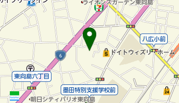 谷原塗装工業所の地図画像