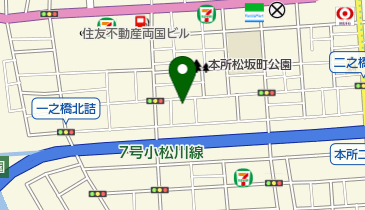 秋永動物病院の地図画像