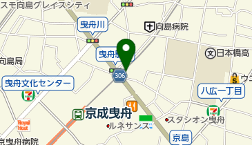 横尾動物病院の地図画像