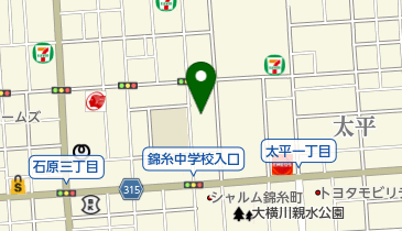 株式会社東京機革の地図画像