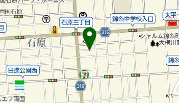 安達ビニール加工所の地図画像