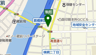 美容室かぐや姫の地図画像