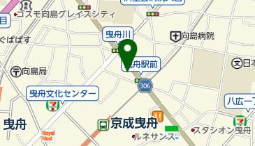 美容室フューズの地図画像