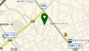ヘアスタジオ我夢城の地図画像