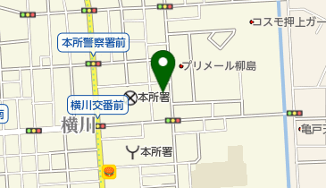 椎名製作所の地図画像