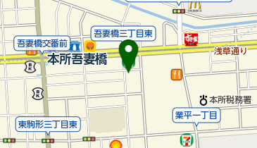 ペットサロンムーの地図画像