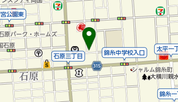 高橋米店の地図画像