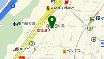 かちどき薬局墨田店の地図画像