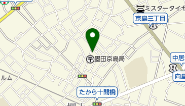 ダルトン京島店の地図画像