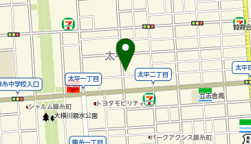 みかど三味線店の地図画像