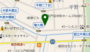 株式会社一九堂印刷所東京工場の地図画像