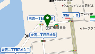 ピザーラ有明店の地図画像
