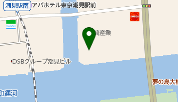 福山通運株式会社 深川営業所の地図画像