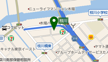 三八五流通株式会社 東京本部の地図画像