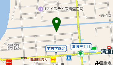 浜築運輸の地図画像