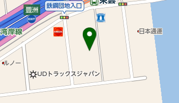 常磐鋼帯株式会社の地図画像