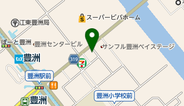 シェーン英会話 豊洲校の地図画像