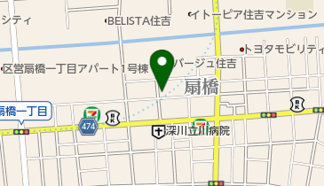 神武館空手道場の地図画像