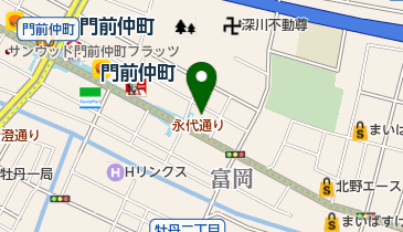 百福工房陶芸教室の地図画像