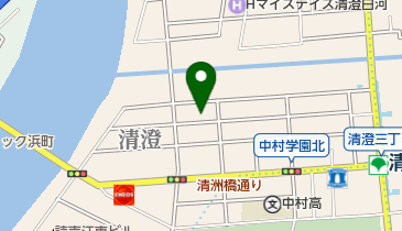 有限会社モテギランドリーの地図画像