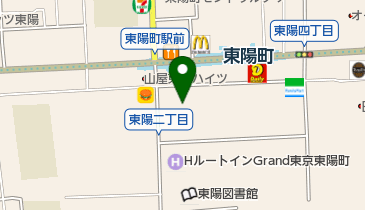 東陽町グリーンハイツ管理組合の地図画像