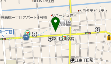 金井商店の地図画像
