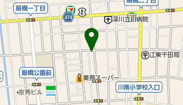 有限会社一心屋小松原酒店の地図画像