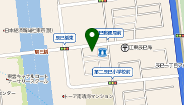 生活協同組合パルシステム東京デイサービス辰巳陽だまりの地図画像