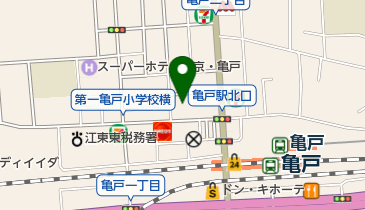 大和証券株式会社亀戸支店の地図画像