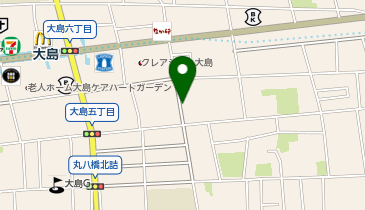 王将せんべい本舗大島店の地図画像